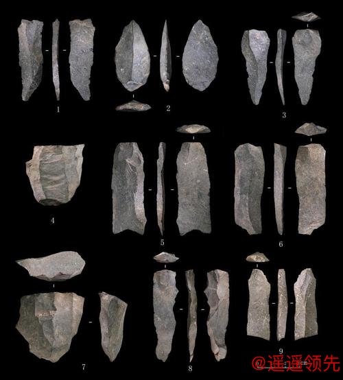 中肯联合考古发现旧石器中晚期石叶技术石制品