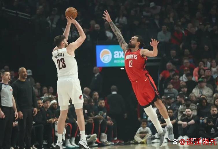 杨瀚森3分3板2助阿夫迪亚41分 开拓者1分险胜火箭