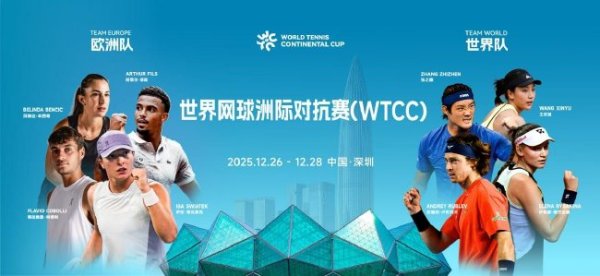 星空体育 世界网球洲际对抗赛12月落户深圳 观赛攻略来袭